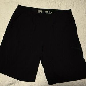 Mountain Hardwear Black Athletic Shorts
